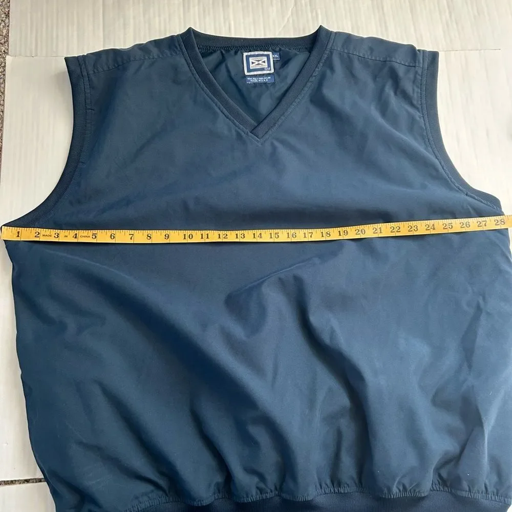 House of Scotland Golf men’s Blue Sleeveless V-Neck Vest Top Size XXL